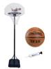 Spartan Portable Basketball Stand - 1179 + Spalding Ball + pump