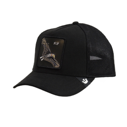 Czapka z daszkiem Goorin Bros. The Suede Bat Trucker - 101-1814-BLK