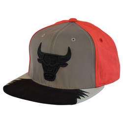 Czapka z daszkiem Mitchell & Ness NBA 5 Snapback Chicago Bulls - HHSS1102-CBUYYPPPGYRD