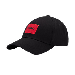 Czapka z daszkiem bejsbolówka Hugo Boss Cotton-Twill Cap Czarna - 50492745-001