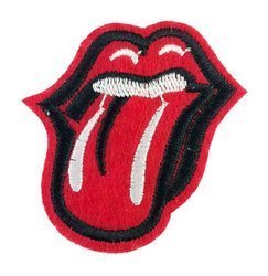 Naszywka Naprasowanka Termo Aplikacja Usta Język The Rolling Stones