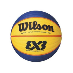 Piłka do koszykówki Kosza Wilson Replica RBR Official 3x3 Fiba 6 - WTB1033XB