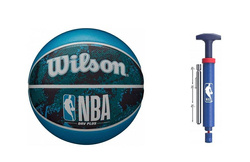 Piłka do koszykówki Wilson NBA DRV Plus VIBE Outdoor - WZ3012602XB + Pompka