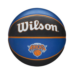 Piłka do koszykówki Wilson NBA Team New York Knicks Outdoor - WTB1300XBNYKds