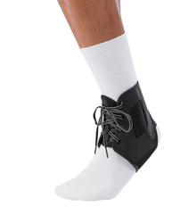 Stabilizator kostki ochraniacz stawu skokowego Mueller ATF 3 Ankle Brace czarny