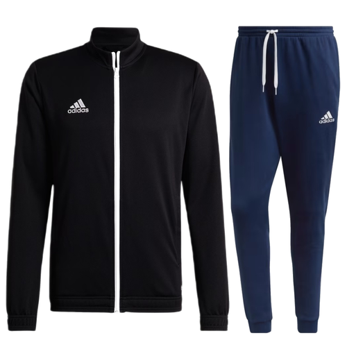  Adidas Wygodny Męski Komplet Bluza Spodnie Dresy Entrada 22 Sportowe