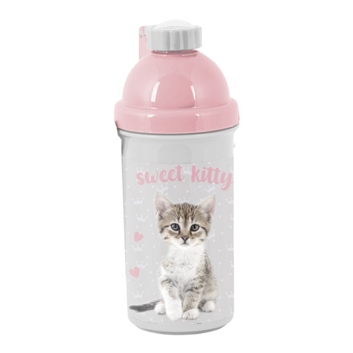 Bidon Butelka na napój PASO Sweet Kitty 550 ml do szkoły - PP23KC-3021