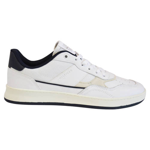 Buty Tommy Hilfiger Retro Court Mix Cupsole białe - FM0FM04006 YBR