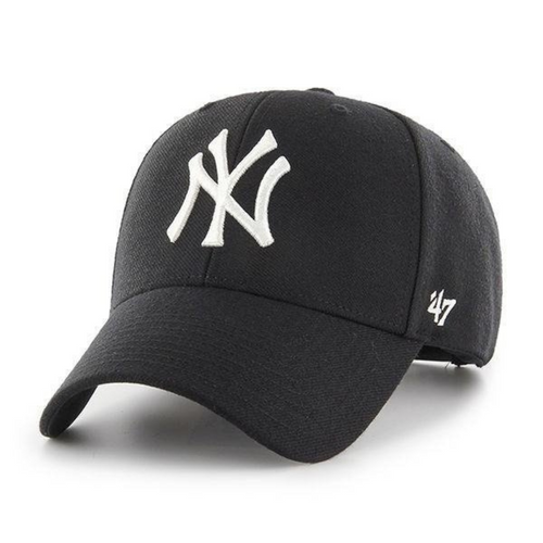 Czapka z daszkiem 47 Brand MLB NY New York Yankees '47 MVP Snapback Czarna - B-MVPSP17WBP-BK