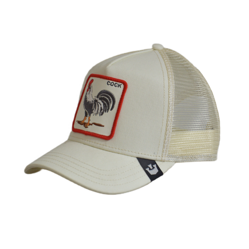 Czapka z daszkiem Goorin Bros. The Cock Trucker - 101-0378-WHITE