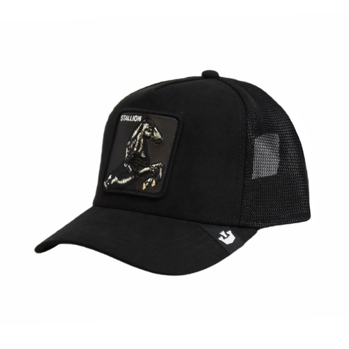 Czapka z daszkiem Goorin Bros. The Suede Stallion Trucker - 101-1819-BLK