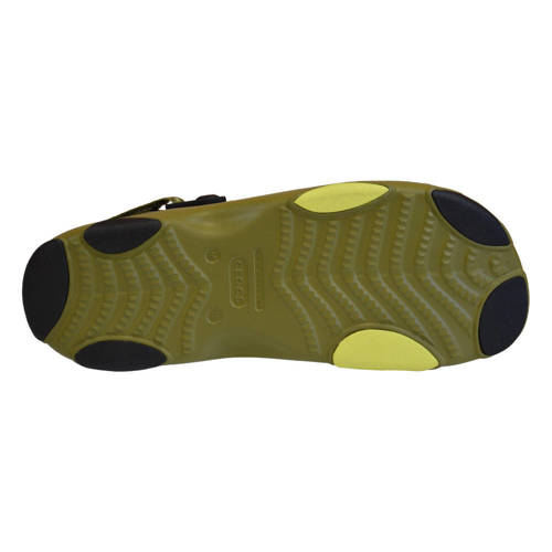 Klapki sandały Crocs Classic All Terrain Sandal Aloe Zielone - 207711-3UA