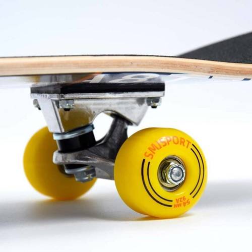 Kompletna Deskorolka klasyczna drewniana SMJ Licence Plates Skateboard