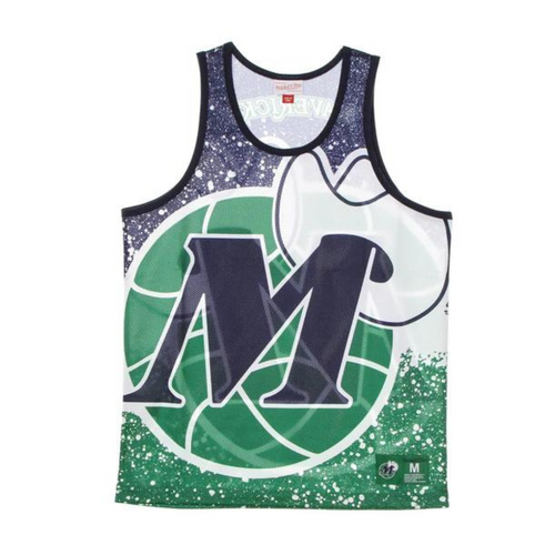 Koszulka Sportowa bez rękawów Mitchell & Ness NBA Dallas Mavericks Tank Top