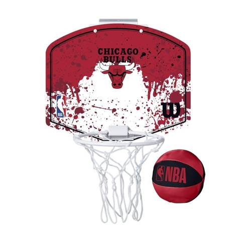 Mini tablica do koszykówki Kosza Wilson NBA Team Mini Hoop Chicago Bulls - WTBA1302CHI