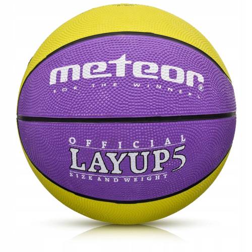 Piłka do koszykówki Meteor Layup Outdoor - 07086