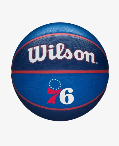 Piłka do koszykówki Wilson NBA Team Philadelphia 76ers Outdoor - WTB1300XBPHI