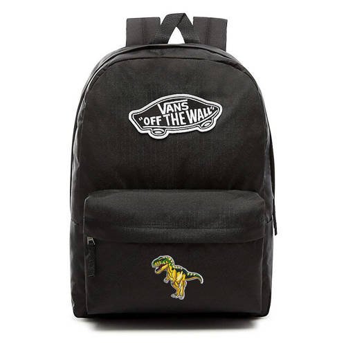 Plecak szkolny VANS Realm Backpack Custom Dinozaur - VN0A3UI6BLK 