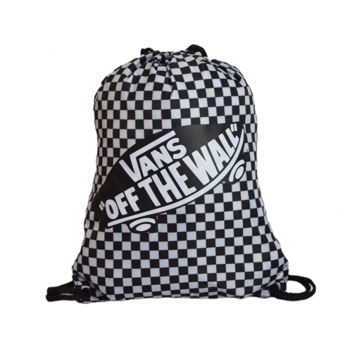 Worek plecak szkolny VANS Benched Bag Kratka Black/White - VN000HECY281